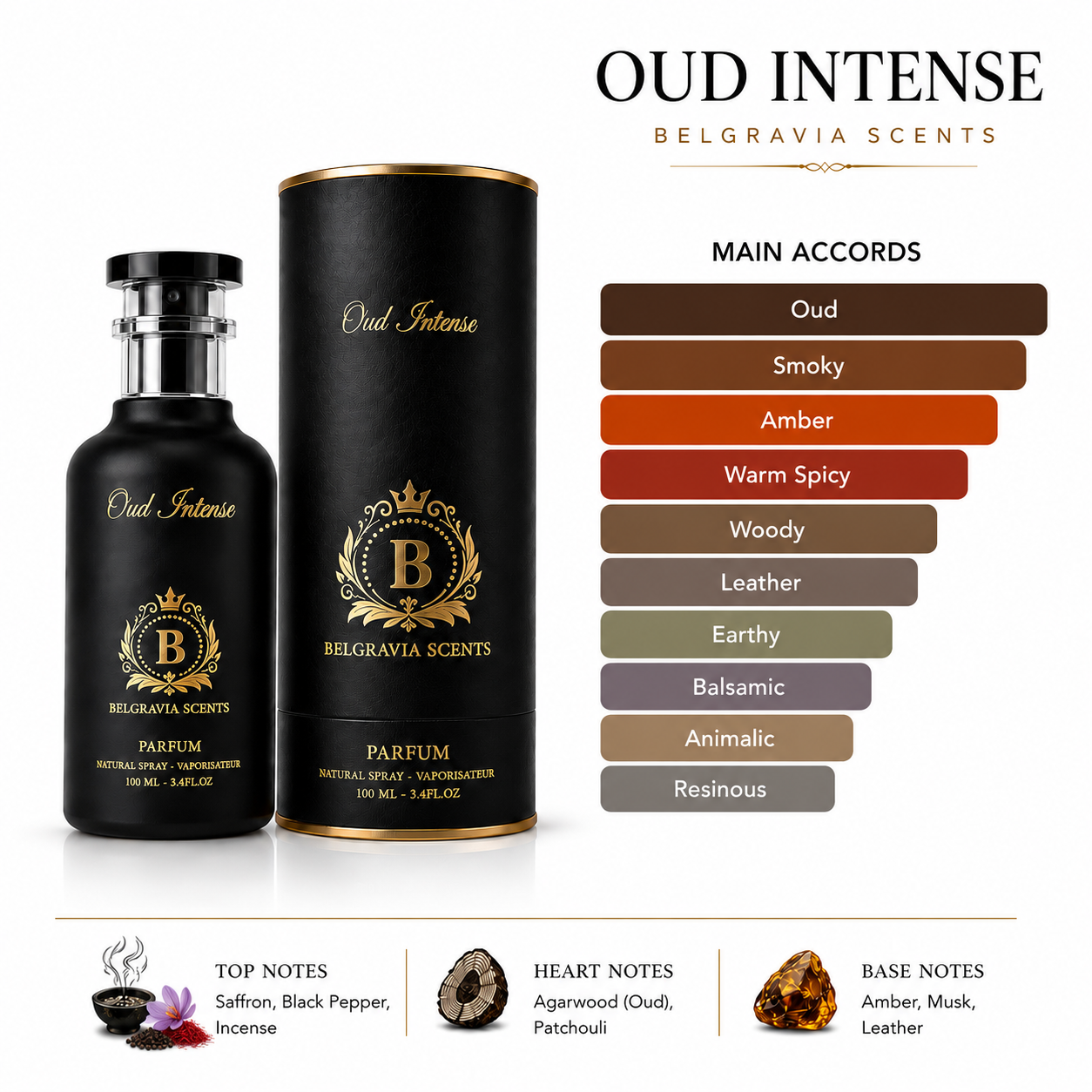 OUD INTENSE 100 ML/3.4 FL Oz