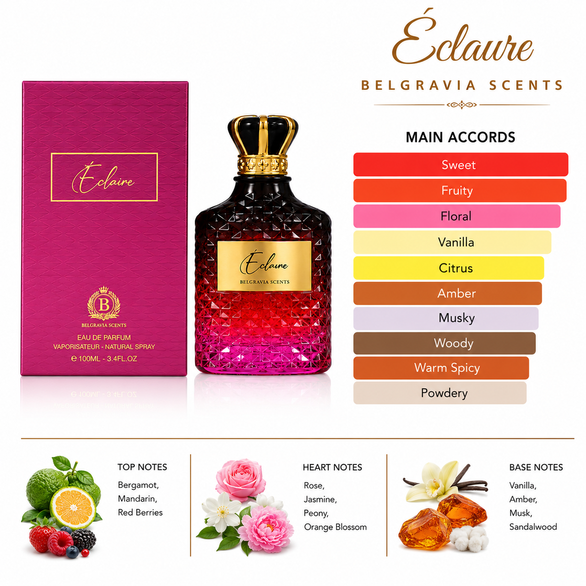 Eclaure 100 ML/3.4 FL Oz