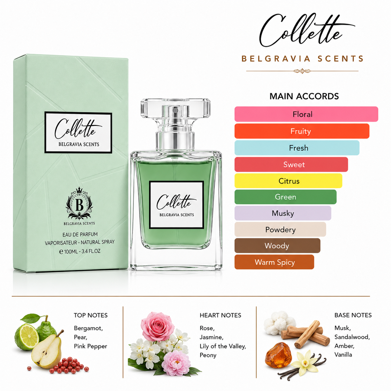 Collette 100 ML/3.4 FL Oz
