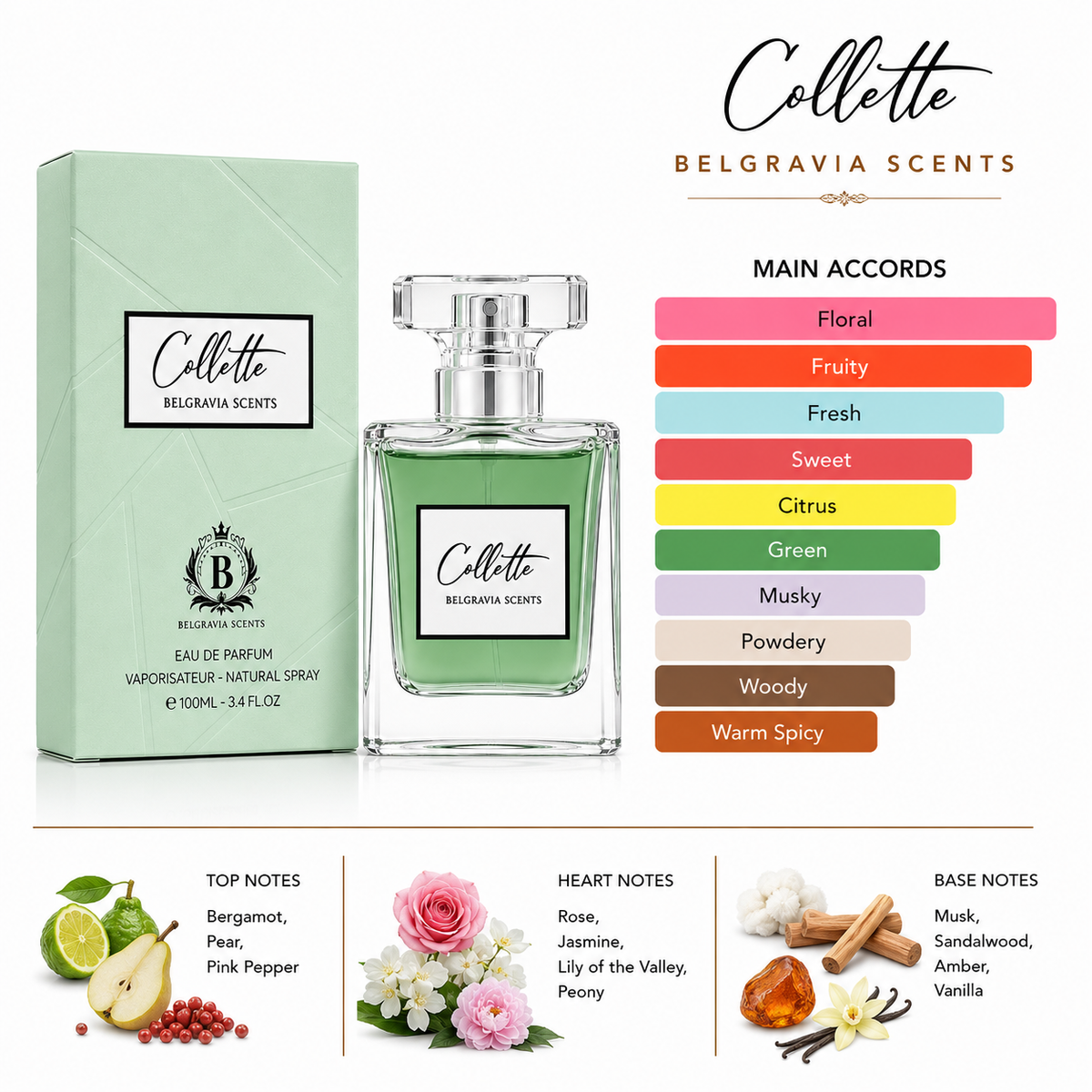Collette 100 ML/3.4 FL Oz